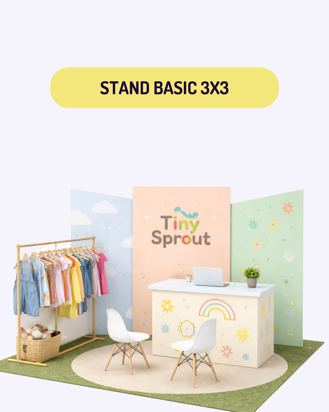 Stand Basic 3x3 – HELIOS EVENTOS