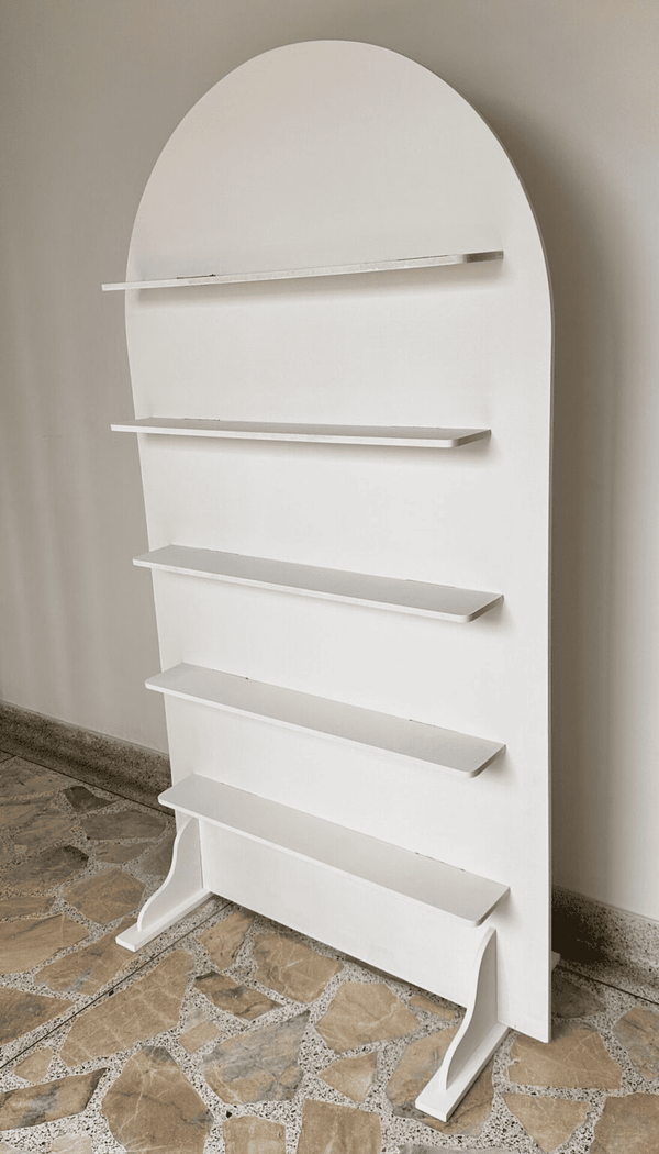 Backing ovalado repisa