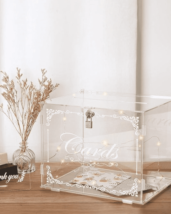 Lluvia de sobres acrílica