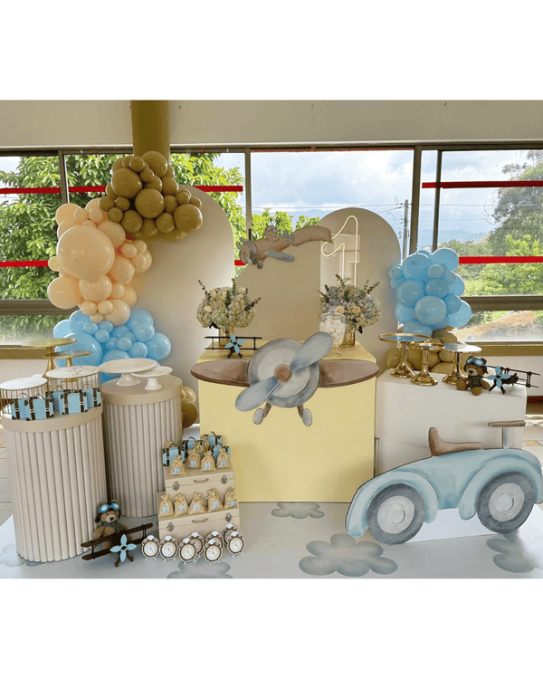 Combo Teddy aviador completo