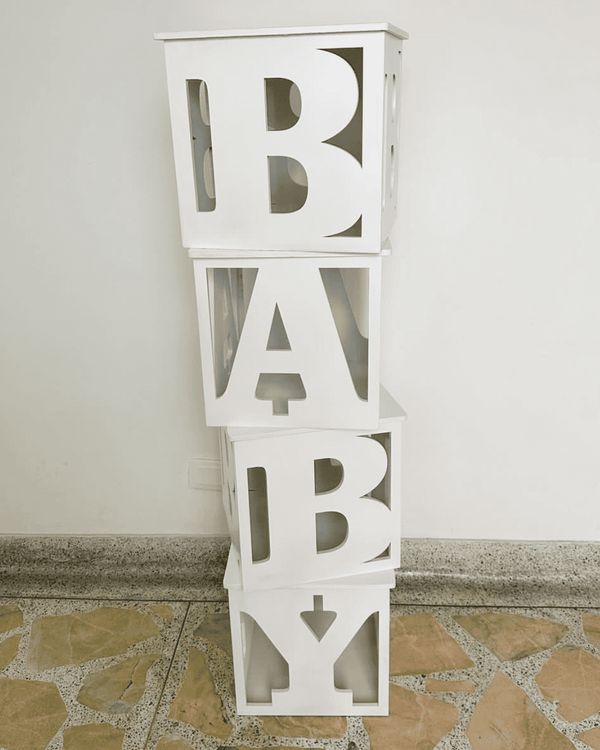 Cubos baby troquelados
