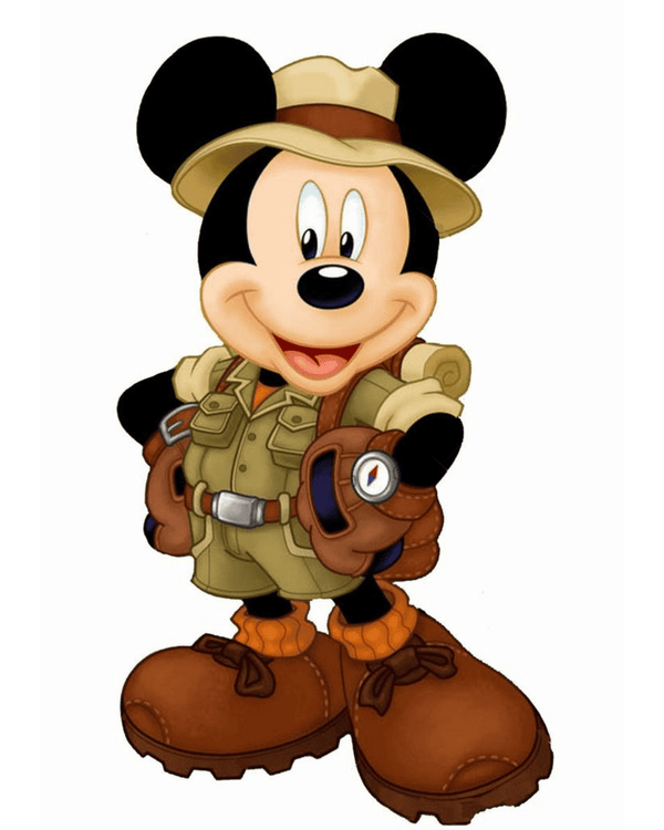 Dummy Mickey safari