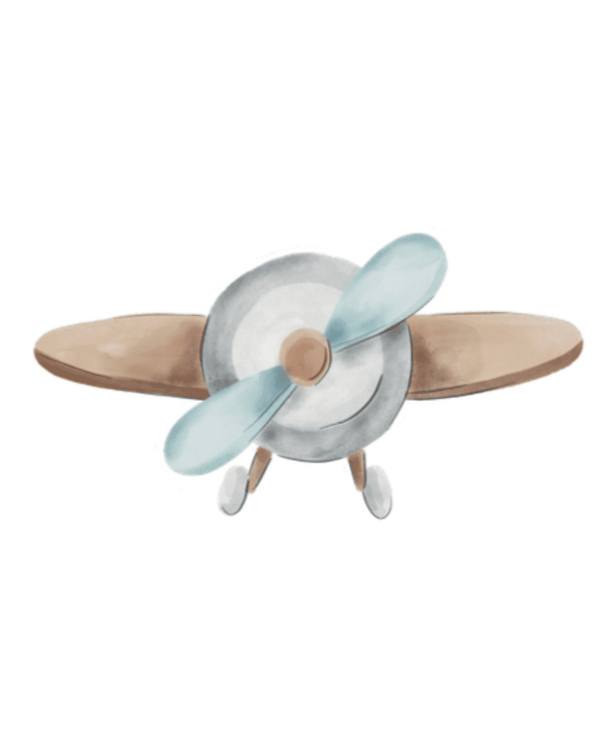 Dummy de avión baby vintage