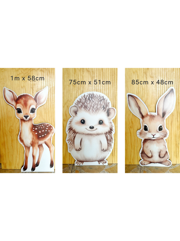 Dummy animales del bosque