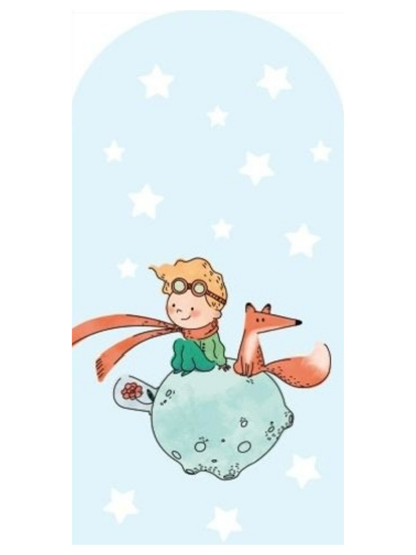 Fondo El Principito con backing ovalado