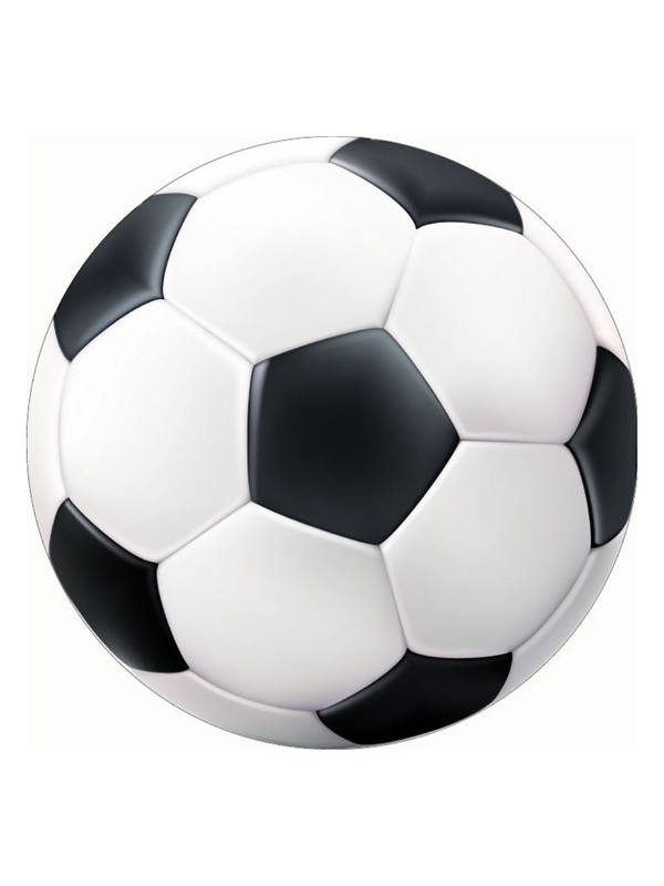 Fondo futbol backing con estructura redonda de 1.30m diametro