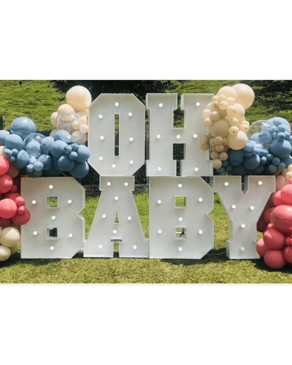 Letreto OH BABY en MDF