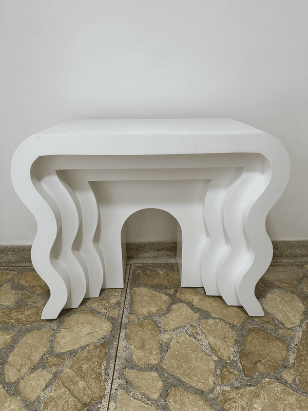 Mesa anastasia blanca