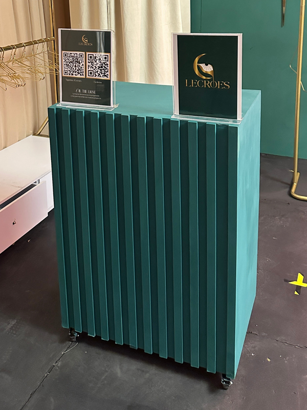 Mesa counter sencilla alistonada