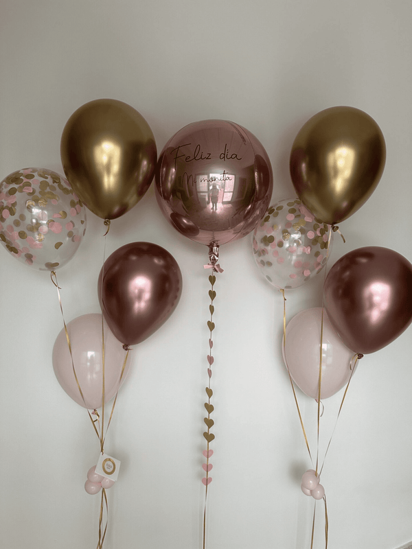 Paquete De Globos Con Helio 3