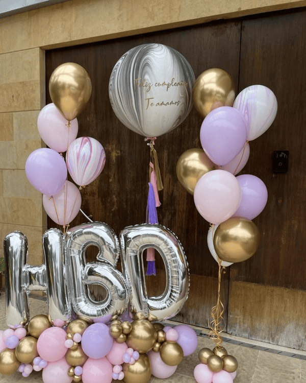 Paquete de decoración con Helio