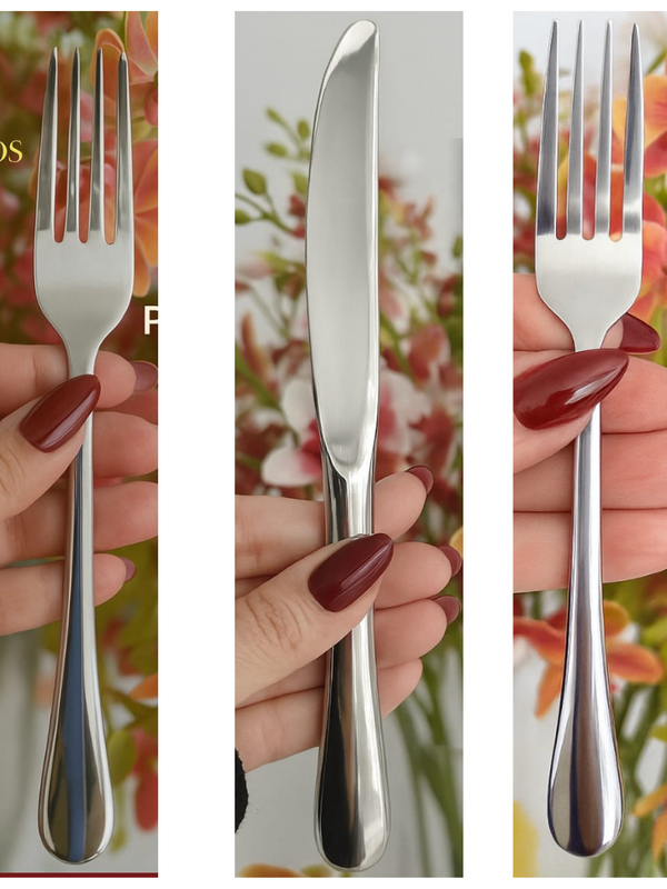 Cubiertos plateados Jasper