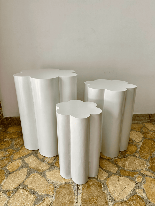 Set de mesas florecita roquera