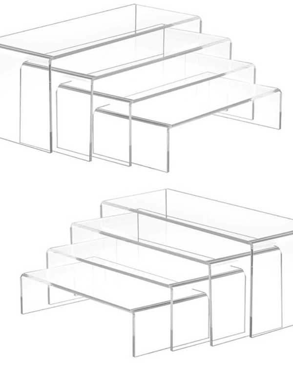 Soportes para postres en acrílico.