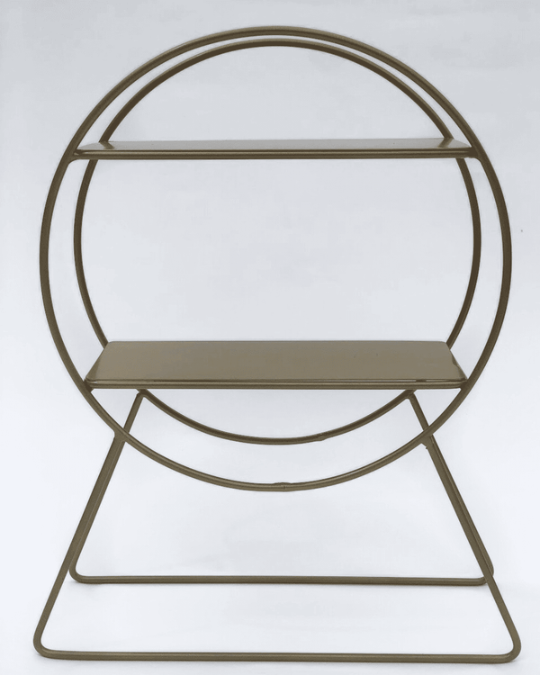 Tortera repisa dorada