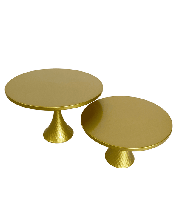 Torteras tiffany doradas